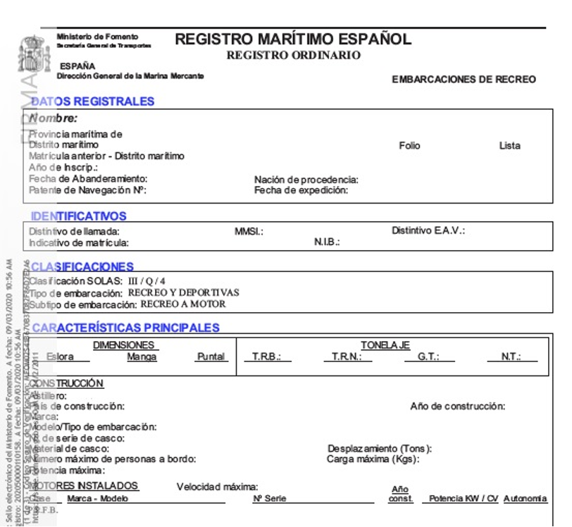 Documentos necesarios para seguro de barco 1 Documentación embarcación de recreo obligatoria | Náutica Profesional